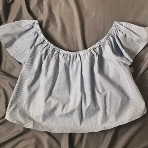 Off the shoulder blouse